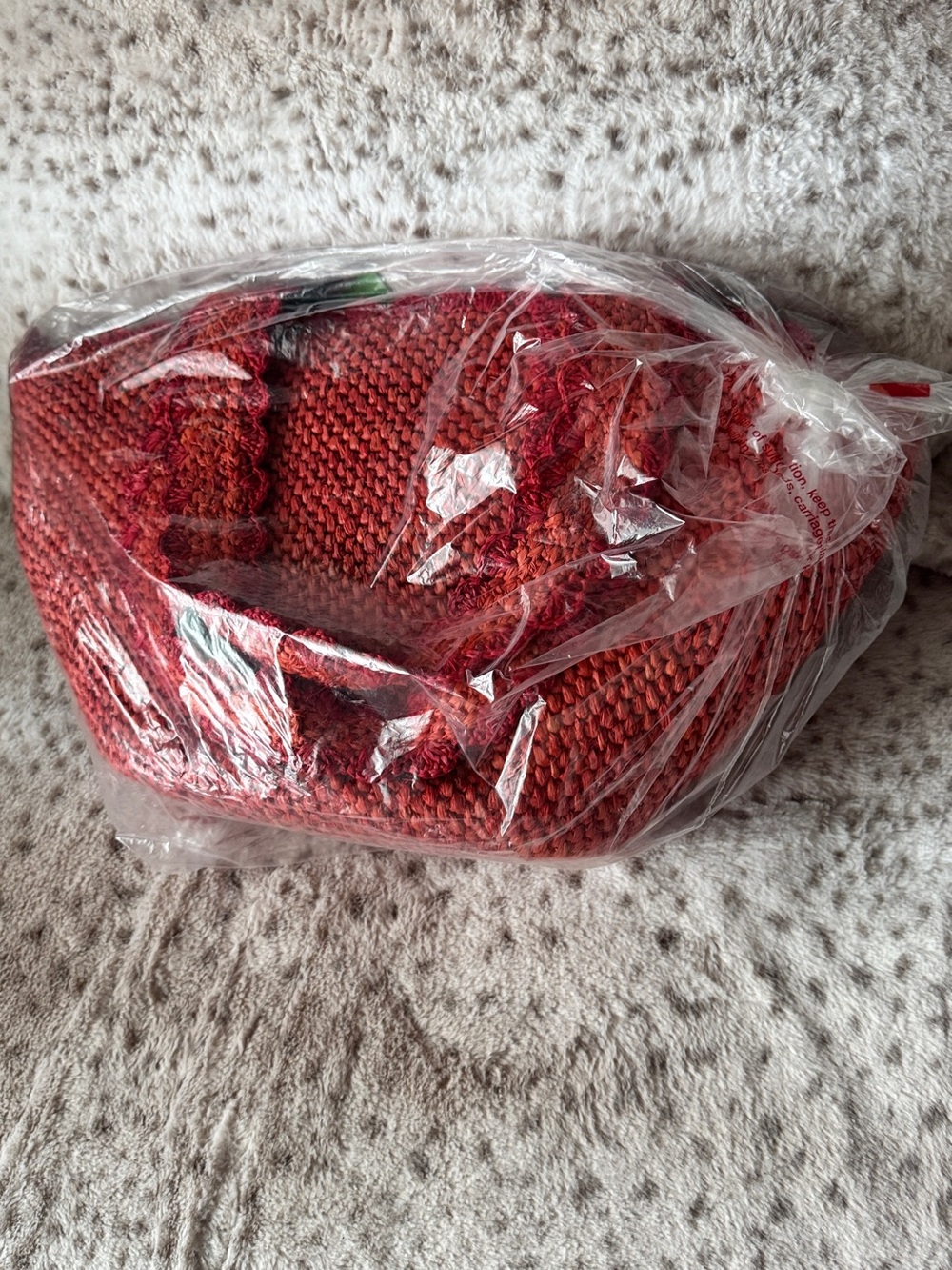 NWT Kate Spade New York x Target Raffia Bow Tote Bag in red - Picture 4 of 4